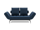 Ghia Laser daybed i 414 Esina Indigo Blue, set forfra