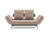 Ghia Laser daybed i 417 Esina Mocha, set forfra