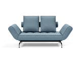 Ghia Laser daybed i 525 Mixed Dance Light Blue, set forfra