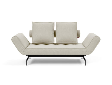 Ghia Laser daybed i 527 Mixed Dance Natural, set forfra