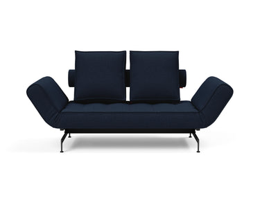 Ghia Laser daybed i 528 Mixed Dance Blue, set forfra