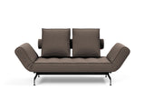 Ghia Laser daybed i 530 Bouclé Taupe, set forfra