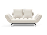 Ghia Laser daybed i 531 Bouclé Off White, set forfra