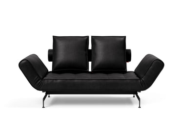 Ghia Laser daybed i 550 Faunal Black, set forfra