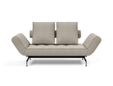 Ghia Laser daybed i 579 Kenya Gravel, set forfra