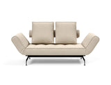 Ghia Laser daybed i 586 Phobos Latte, set forfra