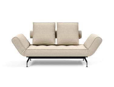 Ghia Laser daybed i 586 Phobos Latte, set forfra