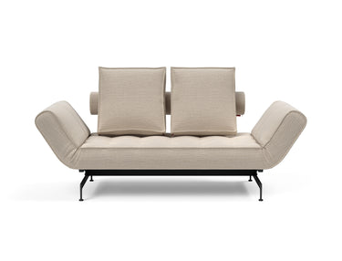 Ghia Laser daybed i 612 Blida Sand Grey, set forfra