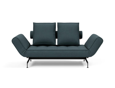 Ghia Laser daybed i 851 Mahoga Dark Blue, set forfra