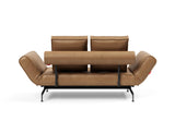 Ghia Laser daybed i 551 Faunal Brown, set bagfra