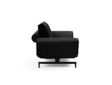 Ghia Laser daybed i 550 Faunal Black, set fra siden