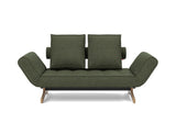 Ghia Wood daybed i 353 Taura Forest, set forfra