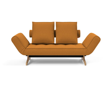 Ghia Wood daybed i 893 Mozart Masala, set forfra