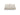 Cubed 140 Chrom sovesofa i 531 Bouclé Off White, set forfra