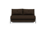 Cubed 140 Alu sovesofa i 358 Taura Chocco, set forfra