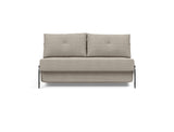 Cubed 140 Alu sovesofa i 579 Kenya Gravel, set forfra