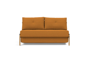 Cubed 140 Wood sovesofa i 893 Mozart Masala, set forfra
