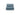 Cubed 90 Chrome stol i 525 Mixed Dance Light Blue, set forfra