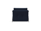 Cubed 90 Chrome stol i 528 Mixed Dance Blue, set bagfra