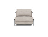 Cubed 90 Alu stol i 471 Yuveno Sand, set forfra