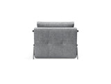 Cubed 90 Alu stol i 565 Twist Granite, set bagfra