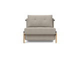 Cubed 90 Wood stol i 579 Kenya Gravel, set forfra