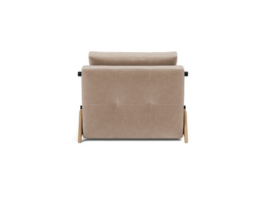 Cubed 90 Wood stol i 417 Esina Mocha, set bagfra
