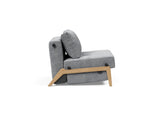 Cubed 90 Wood stol i 565 Twist Granite, set fra siden