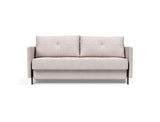 Cubed 160 sovesofa med armlæn i 300 Weda Sand, set forfra