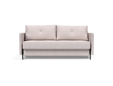 Cubed 160 sovesofa med armlæn i 300 Weda Sand, set forfra