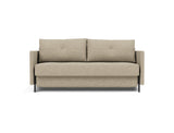 Cubed 160 sovesofa med armlæn i 356 Taura Sand, set forfra