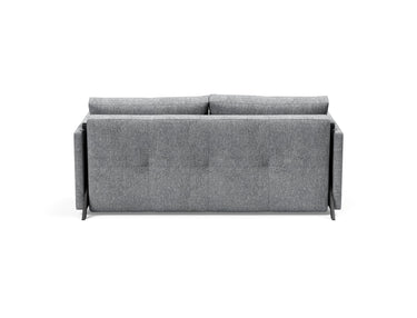 Cubed 160 sovesofa med armlæn i 565 Twist Granite, set bagfra