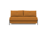 Cubed 160 Chrome sovesofa i 893 Mozart Masala, set forfra
