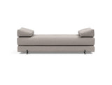 Sigmund Indu daybed i 321 Corocco Warm Grey, set forfra
