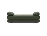Sigmund Indu daybed i 413 Esina Olive Green, set forfra