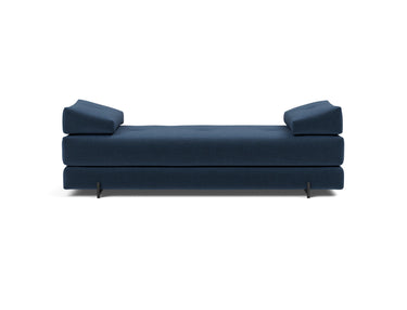 Sigmund Indu daybed i 414 Esina Indigo Blue, set forfra