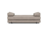 Sigmund Indu daybed i 472 Yuveno Warm Grey, set forfra
