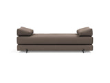Sigmund Indu daybed i 530 Bouclé Taupe, set forfra