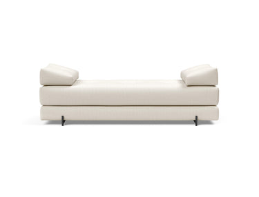 Sigmund Indu daybed i 531 Bouclé Off White, set forfra