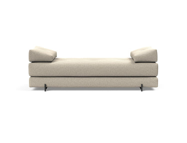 Sigmund Indu daybed i 539 Bouclé Beige, set forfra