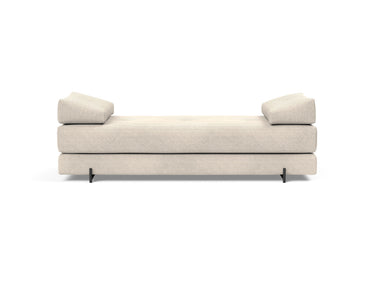 Sigmund Indu daybed i 594 Corduroy Ivory, set forfra