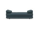 Sigmund Indu daybed i 851 Mahoga Dark Blue, set forfra