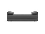 Sigmund Indu daybed i 852 Mahoga Seal Grey, set forfra