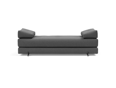 Sigmund Indu daybed i 852 Mahoga Seal Grey, set forfra