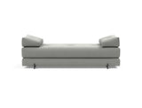 Sigmund Indu daybed i 853 Mahoga Dove Grey, set forfra
