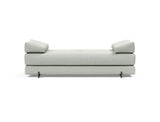 Sigmund Indu daybed i 888 Mozart Slate Brown, set forfra