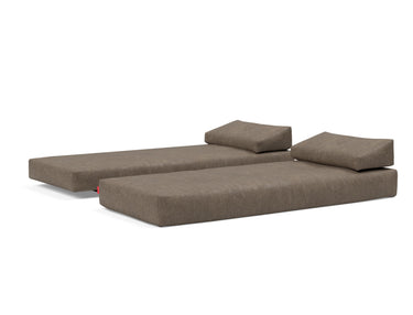 Sigmund Indu daybed i 411 Esina Cedar Brown, som to enkeltsenge