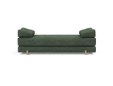 Sigmund Drip daybed i 281 Avella Pine Green, set forfra