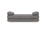 Sigmund Drip daybed i 282 Avella Warm Grey, set forfra