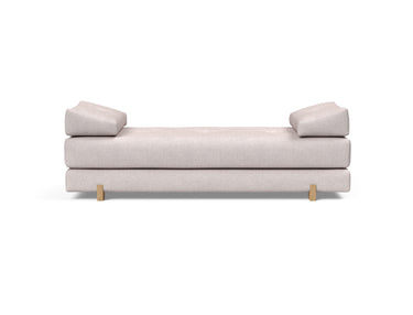 Sigmund Drip daybed i 300 Weda Sand, set forfra